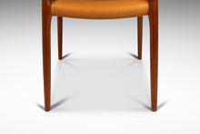 Load image into Gallery viewer, Set of Eight (8) Model 80 Dining Chairs in Teak & Leather by Niels Otto Møller for J.L. Møller Mobelfabrik, Denmark, c. 1960's-ABT Modern
