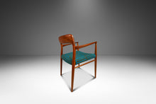 Load image into Gallery viewer, Set of Eight (8) Moller Model 75 Dining Chairs by Niels Møller for J.L. Møllers in Pierre Frey Mombasa Turquoise Fabric , Denmark, 1960s-ABT Modern