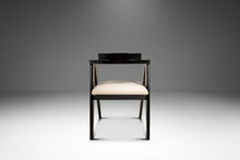 Load image into Gallery viewer, Set of Four (4) Bespoke Compass Dining Chairs in the Manner of Alan Gould for Knoll in Bouclé Upholstery, USA, c. 1950's