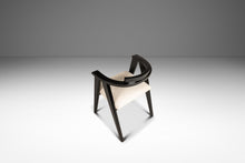 Load image into Gallery viewer, Set of Four (4) Bespoke Compass Dining Chairs in the Manner of Alan Gould for Knoll in Bouclé Upholstery, USA, c. 1950's