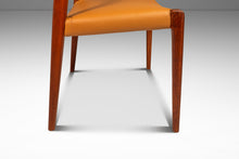 Load image into Gallery viewer, Set of Four (4) Bespoke Møller Model #71 Dining Chairs in Teak & Leather by Niels Møller for J.L. Møllers Møbelfabrik, Denmark, 1960's-ABT Modern
