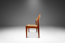 Load image into Gallery viewer, Set of Four (4) Danish Mid-Century Modern Dining Chairs in Solid Teak & Original Fabric by D-SCAN, c. 1970's-ABT Modern
