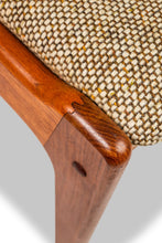 Load image into Gallery viewer, Set of Four (4) Danish Mid-Century Modern Dining Chairs in Solid Teak & Original Fabric by D-SCAN, c. 1970's-ABT Modern