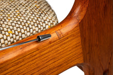 Load image into Gallery viewer, Set of Four (4) Danish Mid-Century Modern Dining Chairs in Solid Teak & Original Fabric by D-SCAN, c. 1970's-ABT Modern
