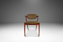 Load image into Gallery viewer, Set of Four ( 4 ) Danish Mid-Century Modern Model 42 Dining Chairs in Teak & Leather by Kai Kristiansen, Denmark, c. 1960s-ABT Modern