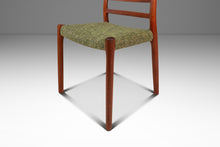 Load image into Gallery viewer, Set of Four (4) Danish Mid-Century Modern Model 85 Ladderback Dining Chairs in Teak by Niels Møller for J.L. Møller, Denmark, c. 1960s-ABT Modern