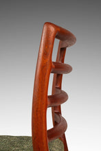 Load image into Gallery viewer, Set of Four (4) Danish Mid-Century Modern Model 85 Ladderback Dining Chairs in Teak by Niels Møller for J.L. Møller, Denmark, c. 1960s-ABT Modern