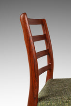 Load image into Gallery viewer, Set of Four (4) Danish Mid-Century Modern Model 85 Ladderback Dining Chairs in Teak by Niels Møller for J.L. Møller, Denmark, c. 1960s-ABT Modern