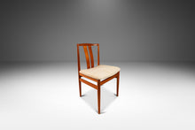 Load image into Gallery viewer, Set of Four ( 4 ) Danish Modern Dining Chairs in Teak w/ Original Oatmeal Knit Fabric by Vamdrup Stolefabrik, Denmark, c. 1960's-ABT Modern