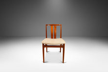 Load image into Gallery viewer, Set of Four ( 4 ) Danish Modern Dining Chairs in Teak w/ Original Oatmeal Knit Fabric by Vamdrup Stolefabrik, Denmark, c. 1960's-ABT Modern