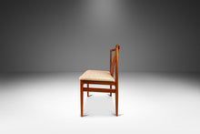 Load image into Gallery viewer, Set of Four ( 4 ) Danish Modern Dining Chairs in Teak w/ Original Oatmeal Knit Fabric by Vamdrup Stolefabrik, Denmark, c. 1960's-ABT Modern