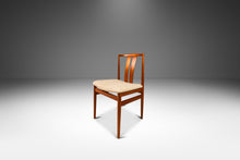 Load image into Gallery viewer, Set of Four ( 4 ) Danish Modern Dining Chairs in Teak w/ Original Oatmeal Knit Fabric by Vamdrup Stolefabrik, Denmark, c. 1960's-ABT Modern