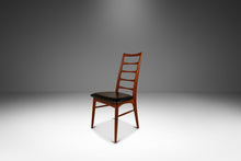 Load image into Gallery viewer, Set of Four (4) Danish Modern "Lis" Ladderback Dining Chairs in Teak by Niels Koefoed for Koefoeds Hornslet, Denmark, c. 1960's-ABT Modern