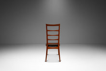 Load image into Gallery viewer, Set of Four (4) Danish Modern "Lis" Ladderback Dining Chairs in Teak by Niels Koefoed for Koefoeds Hornslet, Denmark, c. 1960's-ABT Modern