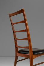Load image into Gallery viewer, Set of Four (4) Danish Modern "Lis" Ladderback Dining Chairs in Walnut by Niels Koefoed for Koefoeds Hornslet, Denmark, c. 1960's-ABT Modern