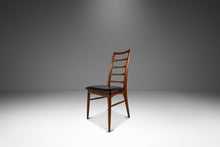 Load image into Gallery viewer, Set of Four (4) Danish Modern "Lis" Ladderback Dining Chairs in Walnut by Niels Koefoed for Koefoeds Hornslet, Denmark, c. 1960's-ABT Modern