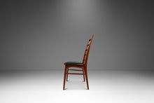 Load image into Gallery viewer, Set of Four (4) Danish Modern "Lis" Ladderback Dining Chairs in Walnut by Niels Koefoed for Koefoeds Hornslet, Denmark, c. 1960's-ABT Modern