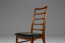 Load image into Gallery viewer, Set of Four (4) Danish Modern "Lis" Ladderback Dining Chairs in Walnut by Niels Koefoed for Koefoeds Hornslet, Denmark, c. 1960's-ABT Modern