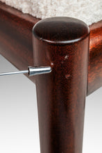 Load image into Gallery viewer, Set of Four (4) Danish Modern Model 382 Dining Chairs in Solid Mahogany & Bouclé by H.W. Klein for Bramin Møbler, Denmark, c. 1960's-ABT Modern