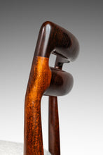Load image into Gallery viewer, Set of Four (4) Danish Modern Model 382 Dining Chairs in Solid Mahogany & Bouclé by H.W. Klein for Bramin Møbler, Denmark, c. 1960's-ABT Modern