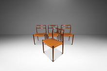 Load image into Gallery viewer, Set of Four (4) Danish Modern Møller Model 79 Side Chairs in Teak by Niels Otto Møller for J.L. Møller Mobelfabrik, Denmark, c. 1960's-ABT Modern