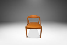 Load image into Gallery viewer, Set of Four (4) Mid-Century Danish Modern Model 31 Dining Chairs in Teak & Leather by Kai Kristiansen for Schou Andersen, Denmark, c. 1960s-ABT Modern