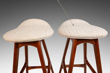 Load image into Gallery viewer, Set of Four ( 4 ) Mid-Century Danish Modern Model OD-61 Counter Height Bar Stools by Erik Buch for O.D. Mobler, Denmark, 1960's-ABT Modern