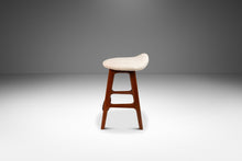 Load image into Gallery viewer, Set of Four ( 4 ) Mid-Century Danish Modern Model OD-61 Counter Height Bar Stools by Erik Buch for O.D. Mobler, Denmark, 1960's-ABT Modern