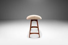 Load image into Gallery viewer, Set of Four ( 4 ) Mid-Century Danish Modern Model OD-61 Counter Height Bar Stools by Erik Buch for O.D. Mobler, Denmark, 1960's-ABT Modern