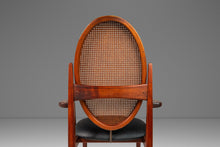 Load image into Gallery viewer, Set of Four ( 4 ) Mid-Century Modern Cane-Back Dining Chairs in Walnut by Milo Baughman for Directional Furniture, USA, c. 1960's-ABT Modern