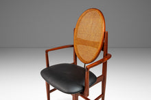 Load image into Gallery viewer, Set of Four ( 4 ) Mid-Century Modern Cane-Back Dining Chairs in Walnut by Milo Baughman for Directional Furniture, USA, c. 1960's-ABT Modern