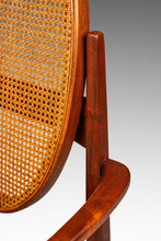 Load image into Gallery viewer, Set of Four ( 4 ) Mid-Century Modern Cane-Back Dining Chairs in Walnut by Milo Baughman for Directional Furniture, USA, c. 1960's-ABT Modern