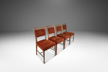 Load image into Gallery viewer, Set of Four ( 4 ) Mid-Century Modern Dining Chairs in Mahogany & Brass by Paul McCobb for Calvin Furniture, USA, c. 1950s-ABT Modern