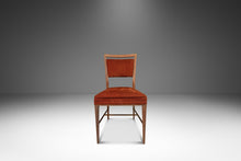 Load image into Gallery viewer, Set of Four ( 4 ) Mid-Century Modern Dining Chairs in Mahogany & Brass by Paul McCobb for Calvin Furniture, USA, c. 1950s-ABT Modern
