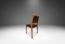 Load image into Gallery viewer, Set of Four (4) Mid-Century Modern Dining Chairs in Teak & Naugahyde by Svegards Markaryd, Sweden, c. 1960's-ABT Modern