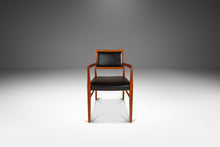 Load image into Gallery viewer, Set of Four (4) Mid-Century Modern Dining Chairs in Teak & Naugahyde by Svegards Markaryd, Sweden, c. 1960's-ABT Modern