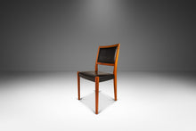 Load image into Gallery viewer, Set of Four (4) Mid-Century Modern Dining Chairs in Teak & Naugahyde by Svegards Markaryd, Sweden, c. 1960's-ABT Modern