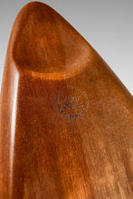 Load image into Gallery viewer, Set of Four (4) Mid-Century Modern Serving Trays in Solid Walnut & Cork, Japan, c. 1970's-ABT Modern