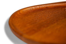 Load image into Gallery viewer, Set of Four (4) Mid-Century Modern Serving Trays w/ Wall Hanger in Solid Teak & Cork, Japan, c. 1970's-ABT Modern