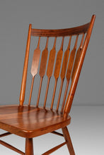 Load image into Gallery viewer, Set of Four (4) Mid-Century Modern Windsor "Centennial" Dining Side Chairs in Solid Walnut by Kipp Stewart for Drexel, USA, c. 1960's-ABT Modern
