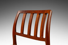Load image into Gallery viewer, Set of Four ( 4 ) Model 83 Teak Dining Chairs by Niels Otto Møller for J.L. Møller w/ Original Fabric, Denmark, c. 1970's-ABT Modern