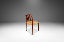Load image into Gallery viewer, Set of Four ( 4 ) Model 83 Teak Dining Chairs by Niels Otto Møller for J.L. Møller w/ Original Fabric, Denmark, c. 1970's-ABT Modern