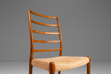 Load image into Gallery viewer, Set of Four ( 4 ) Model No. 82 Ladderback Dining Chairs in Teak by Niels Møller for J.L. Møllers Møbelfabrik, Denmark, c. 1960's-ABT Modern