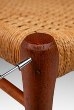 Load image into Gallery viewer, Set of Four ( 4 ) Original Møller Model #75 Dining Chairs in Teak & Paper Cord by Niels Møller for J.L. Møllers Møbelfabrik, Denmark, 1960s-ABT Modern