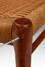 Load image into Gallery viewer, Set of Four ( 4 ) Original Møller Model #75 Dining Chairs in Teak & Paper Cord by Niels Møller for J.L. Møllers Møbelfabrik, Denmark, 1960s-ABT Modern