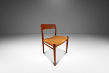 Load image into Gallery viewer, Set of Four ( 4 ) Original Møller Model #75 Dining Chairs in Teak & Paper Cord by Niels Møller for J.L. Møllers Møbelfabrik, Denmark, 1960s-ABT Modern