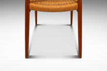 Load image into Gallery viewer, Set of Four ( 4 ) Original Møller Model #75 Dining Chairs in Teak & Paper Cord by Niels Møller for J.L. Møllers Møbelfabrik, Denmark, 1960s-ABT Modern