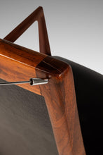 Load image into Gallery viewer, Set of Four (4) Restored Mid-Century Modern High-Back Dining Chairs in Walnut & Vinyl by Milo Baughman for Dillingham, USA, c. 1960s-ABT Modern