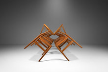 Load image into Gallery viewer, Set of Six ( 6 ) Bespoke CH24 Wishbone Dining Chairs in Oak & Leather by Hans Wegner for Carl Hansen and Søn, Denmark, c. 1960s-ABT Modern
