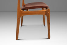Load image into Gallery viewer, Set of Six (6) Bespoke Danish Modern Model 49 Dining Chairs in Teak & New Leather by Erik Buch for O. D. Møbler, Denmark, c. 1960s-ABT Modern